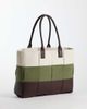 ASOS DESIGN ASOS DESIGN color block weave tote bag-Multi - 4