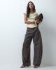 ASOS DESIGN ASOS DESIGN comfort stretch straight leg jeans in espresso-Brown - 1