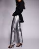 ASOS DESIGN ASOS DESIGN comfort stretch straight leg jeans in silver foil - 2