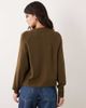 ASOS DESIGN ASOS DESIGN compact knit boxy cardigan in khaki green - 4