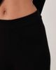 ASOS DESIGN ASOS DESIGN compact knit straight leg pants in black - part of a set - 2