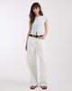 ASOS DESIGN ASOS DESIGN compact rib button up short sleeve cardigan in light blue-Multi - 3