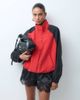 ASOS DESIGN ASOS DESIGN contrast body and sleeve varsity jacket in red - 3