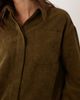 ASOS DESIGN ASOS DESIGN corduroy shirt in khaki green - part of a set - 4