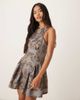 ASOS DESIGN ASOS DESIGN corset detail mini dress in floral tapestry-Multi - 1