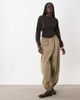 ASOS DESIGN ASOS DESIGN Corset styling long sleeve t-shirt in brown - 3