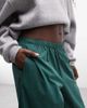 ASOS DESIGN ASOS DESIGN cotton-nylon blend pull on balloon pants in dark green - 4