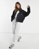 ASOS DESIGN ASOS DESIGN cotton blend denim '90s jacket in washed black - BLACK - 1