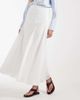 ASOS DESIGN ASOS DESIGN cotton godet maxi skirt in white - 2