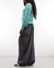 ASOS DESIGN ASOS DESIGN cotton nylon blend pull on balloon pants in charcoal-Gray - 2