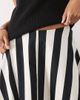 ASOS DESIGN ASOS DESIGN cotton sateen volume circle skirt in striped print-Multi - 3
