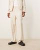 ASOS DESIGN ASOS DESIGN cotton smart wide leg pants in stone with elastic waist - part of a set-Neutral - 2