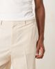 ASOS DESIGN ASOS DESIGN cotton smart wide leg pants in stone with elastic waist - part of a set-Neutral - 3