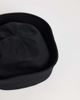 ASOS DESIGN ASOS DESIGN cotton turn back boater hat in black - 3