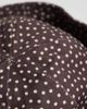 ASOS DESIGN ASOS DESIGN cotton turn back boater hat in brown polka dot print-Multi - 2