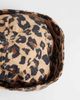 ASOS DESIGN ASOS DESIGN cotton turn back boater hat in leopard print-Brown - 2