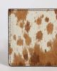 ASOS DESIGN ASOS DESIGN cowhide hair cardholder in brown-Black - 2