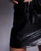 ASOS DESIGN ASOS DESIGN cracked leather look mini skirt in black - part of a set - 4