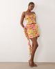 ASOS DESIGN ASOS DESIGN crepe frill detail gathered mini skirt in floral print - part of a set-Multi - 2