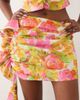 ASOS DESIGN ASOS DESIGN crepe frill detail gathered mini skirt in floral print - part of a set-Multi - 4