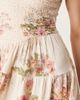 ASOS DESIGN ASOS DESIGN crinkle scoop neck tiered mini dress in vintage floral print-Multi - 3