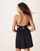 ASOS DESIGN ASOS DESIGN crochet bust halter mini dress in black - 4