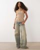 ASOS DESIGN ASOS DESIGN crochet knit halter top with hardware trim in mocha-Neutral - 3