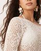 ASOS DESIGN ASOS DESIGN crochet knit romper in ecru-White - 3