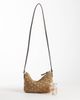 ASOS DESIGN ASOS DESIGN crochet straw shell crossbody bag in natural-Neutral - 2