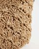ASOS DESIGN ASOS DESIGN crochet straw shell crossbody bag in natural-Neutral - 3
