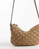 ASOS DESIGN ASOS DESIGN crochet straw shell crossbody bag in natural-Neutral - 4