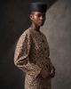 ASOS DESIGN ASOS DESIGN cropped cinched blazer in leopard print set-Multi - 1