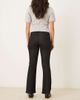 ASOS DESIGN ASOS DESIGN cropped kick flare jeans in black ecru-Blue - 2