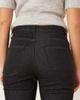 ASOS DESIGN ASOS DESIGN cropped kick flare jeans in black ecru-Blue - 4