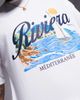 ASOS DESIGN ASOS DESIGN cropped oversized t-shirt with sailing graphic in white - 2