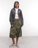 ASOS DESIGN ASOS DESIGN cropped panelled zip up hoodie in charcoal-Gray - 2