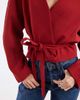 ASOS DESIGN ASOS DESIGN cropped rounded shoulders blazer in red - 2