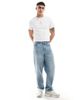 ASOS DESIGN ASOS DESIGN cropped T-shirt in white with line drawing statue print - 3