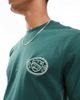 ASOS DESIGN ASOS DESIGN cropped t-shirt with athletic embroidery in green - 2