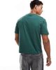 ASOS DESIGN ASOS DESIGN cropped t-shirt with athletic embroidery in green - 3