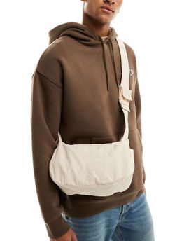 ASOS DESIGN ASOS DESIGN cross body sling bag in ecru-White