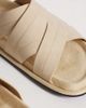 ASOS DESIGN ASOS DESIGN cross over strap sandals in stone-Neutral - 2