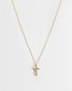 ASOS DESIGN ASOS DESIGN cross pendant necklace in gold - 1
