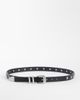 ASOS DESIGN ASOS DESIGN cross studded faux leather western belt in black - 1