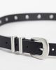 ASOS DESIGN ASOS DESIGN cross studded faux leather western belt in black - 2