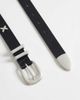 ASOS DESIGN ASOS DESIGN cross studded faux leather western belt in black - 3