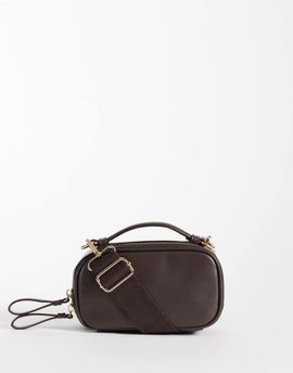 ASOS DESIGN ASOS DESIGN crossbody camera bag in chocolate-Brown