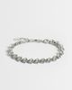 ASOS DESIGN ASOS DESIGN crystal stone set bracelet in silver - 1