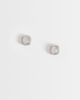 ASOS DESIGN ASOS DESIGN crystal stud earrings in silver - 1