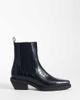 ASOS DESIGN ASOS DESIGN cuban heeled chelsea boots in black croc - 1